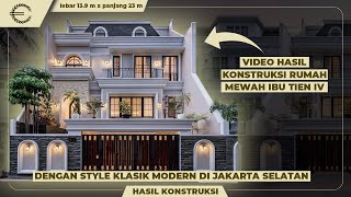 Thumb Video Hasil Konstruksi Rumah Klasik Modern 3.5 Lantai Ibu TN IV 1292 di  Jakarta Selatan