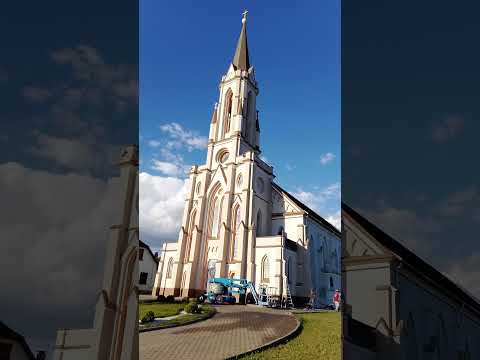 Passo do Sobrado RS,Brasil , uma  cidade de Turismo , uma bela Igreja .