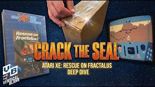 Atari XE: Rescue On Fractalus!  Deep Dive plus Crack The Seal!