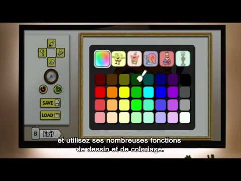 bob l'éponge la grande art'venture (jeu wii tablette)