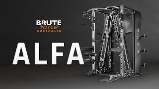 ALFA - Functional Trainer with Converging Smith by BRUTEforce Australia