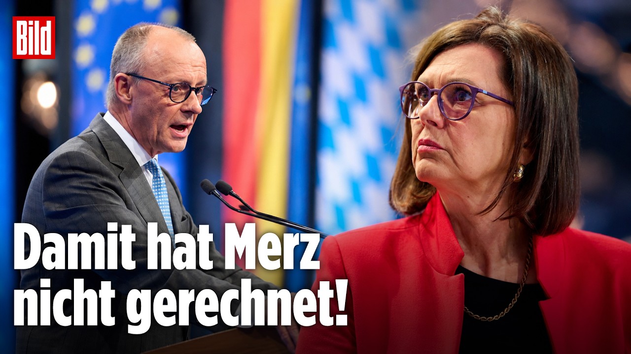 Beim CSU-Parteitag: Merz grüßt Ilse Aigner – und der Saal rastet aus!