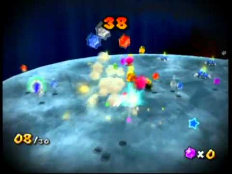 Super Mario Galaxy 2 - Octo-Army Icy Rainbow Romp