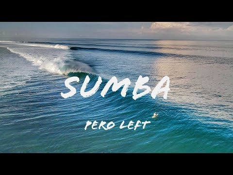Drone footage of pumping waves at Pero Lefts