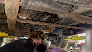 Replace exhaust catalytic converters and Y-pipe 1999-2006 Chevy/GMC/Cadillac trucks