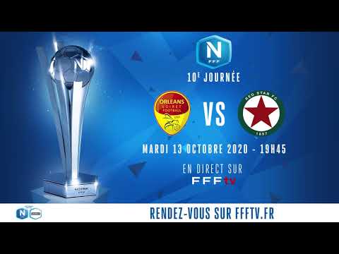 J10 : US Orléans - Red Star en direct sur FFFtv (19h45) I National FFF 2020-2021