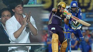 Shahrukh Khan's Kolkata Knight Riders Beat Mumbai Indians - IPL 2015 KKR v MI