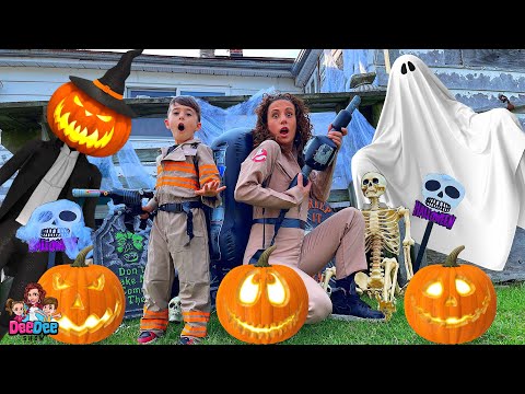 , title : 'DeeDee and Matteo Halloween Adventure | Ghosts for Kids'