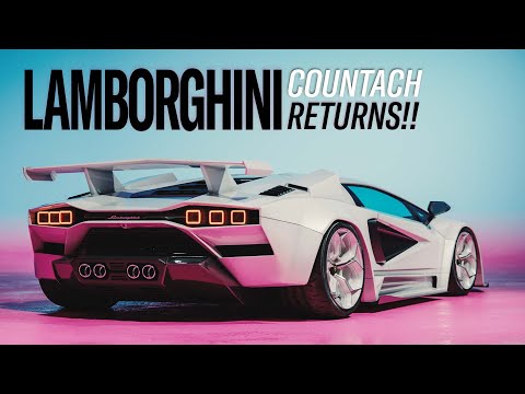 2022 Lamborghini Countach: The way it should look | Rendered with KYZA - Ep. 1