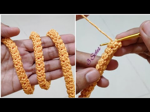 Tutorial Tali Tas Rajut Terbaru Crochet Bag Strap