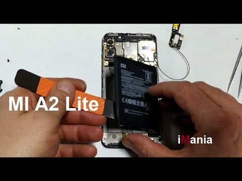Xiaomi Mi A2 lite battery replacement sostituzione batteria iMania