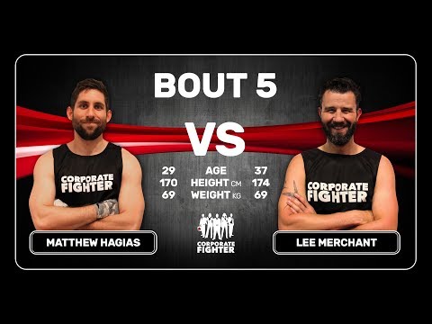 Corporate Fighter 30 - Matthew Hagias vs Lee Merchant