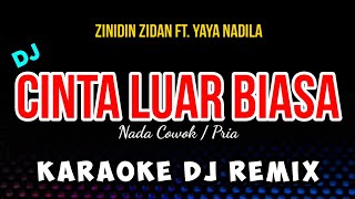 Download lagu DJ CINTA LUAR BIASA - Karaoke DJ Remix [ ZINIDIN ZIDAN FT. YAYA NADILA ] mp3