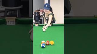 subscribe for more at @yourpoolqueen101 #billiards #snookertime #pooltable