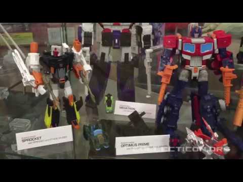 Botcon 2017 prototypes seen at Pete's Robot Convention