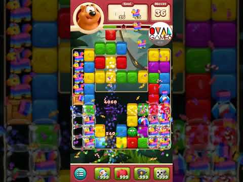 Toon Blast Level 85 Boosters Play - Oval Games - Puzzle Don Taiga