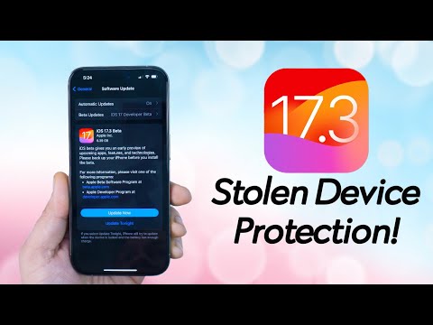 iOS 17.3 Beta 1 Released With Stolen Device Protection Feature!