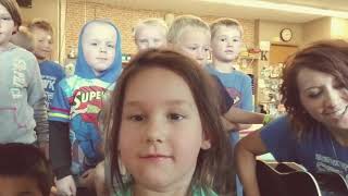 Kindergarten classroom karaoke Moana "How far I'll go