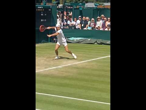 The Forehand that Did the Damage Against Alcaraz in Shanghai....Tomasz Machac #atp #tennis #forehand