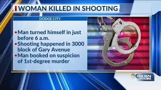 Woman dies in Dodge City shooting