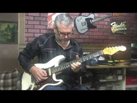 USA Relic Strat Style Electric Guitar Metallic Blue Nitro by Nate's Relic Guitars image 15