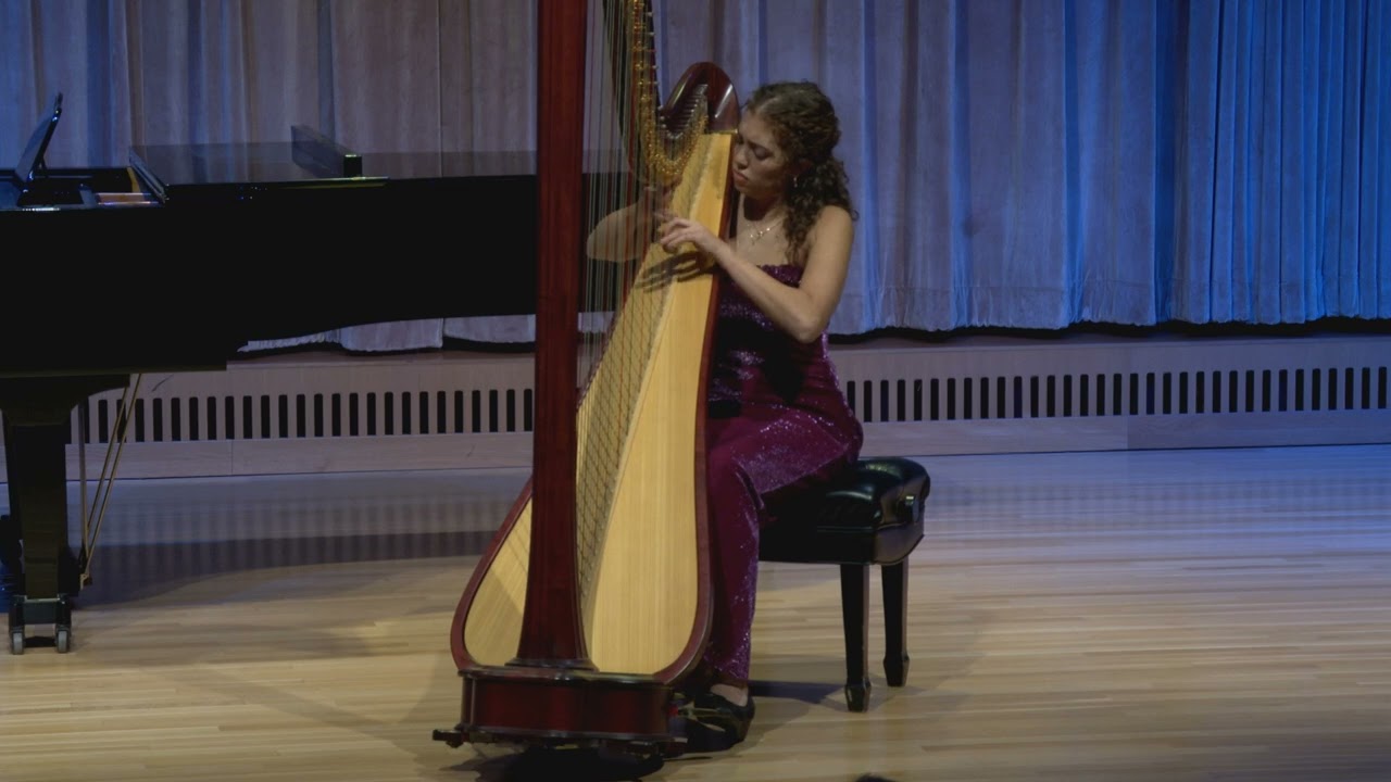 Promotional video thumbnail 1 for Clara Malek - Harpist