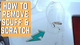 How To Repair Scuff and Scratches On Bumper. Fast.
