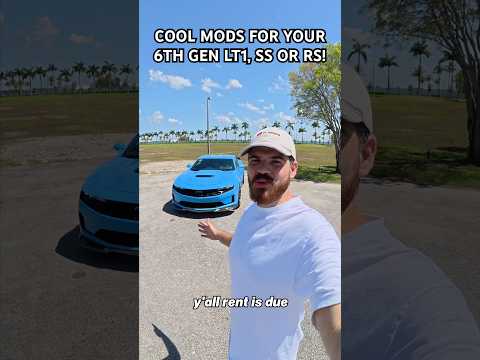 Affordable mods for your 6th Gen Camaro SS, LT1 or RS!