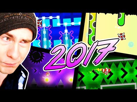 Geometry Dash 2017 REMIX Levels [CLUTTERFUNK, CLUBSTEP, JUMPER, ELECTRODYNAMIX]
