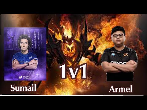 Armel 1v1 versus Sumail for tier match Upper Bracket!