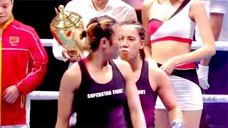 中國女將鐵拳閃耀！關鍵時刻發力，拿下對手獲認可#boxing #拳擊
