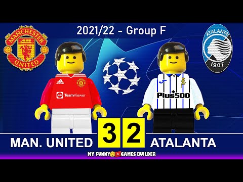 Manchester United vs Atalanta 3-2 • Champions League 2021/22 • All Goals & Hіghlіghts Lego Football