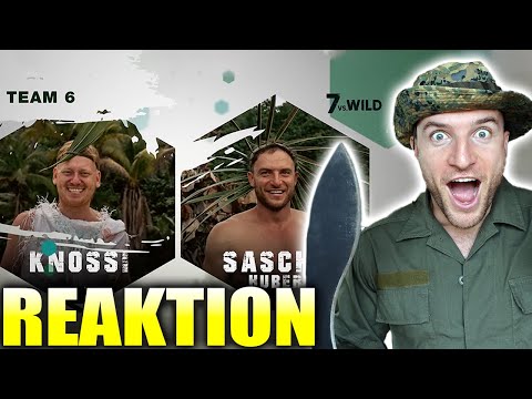 Knossi und Sascha als Team?! | Reaktion auf die TEILNEHMER von 7 Vs. Wild Staffel 3