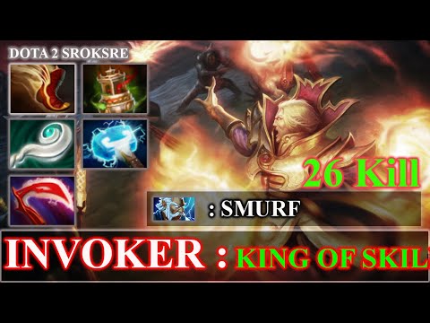 Miracle Invoker Midlane 26 Kill  MASTER TIER INVOKER Quedi - EPIC 99% SUNSTRIKES | Dota 2 Invoker