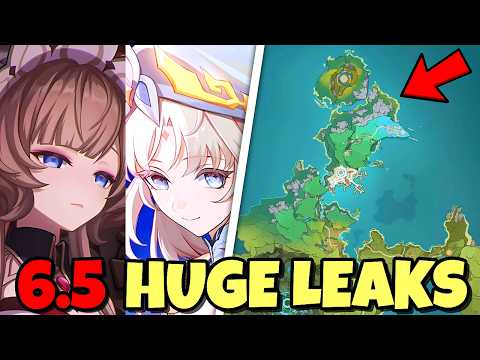 NEW 6.5 UPDATE! SANDRONE & NICOLE KITS LEAKED + HUGE MAP EXPANSION ANNOUNCED | Genshin Impact