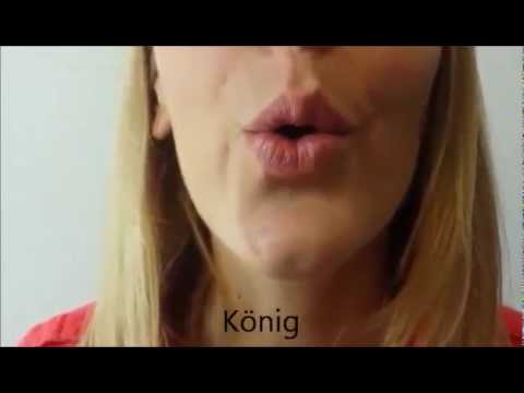 Deutsche Aussprache - German pronunciation: Ö