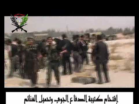 تقرير مرئي عن مشاركة كتيبة الفاروق بعملية اقتحام والسيطرة على كتيبة الصواريخ في منطقة الأشعري في ريف دمشق