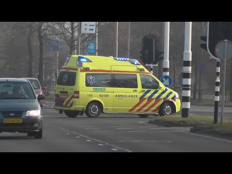 A1, Silverline Ambulance 02-128 Heerenveen naar onbekende melding