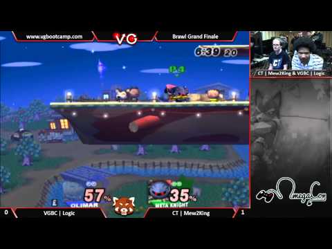 OmegaCon 2013 - Logic (Olimar) Vs. Mew2King (Meta Knight) - Grand Finals - SSBB
