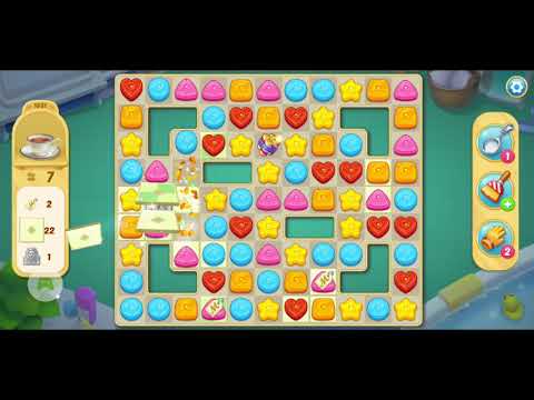 행복의저택/Matchington mansion Level 1681 Win Boosters(Gloves,Spoon)/Puzzle/Matchington/mansion