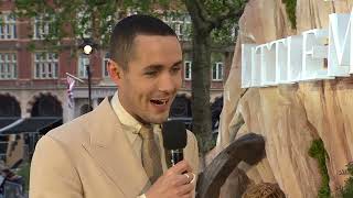 John Hauer-King on being back home as a Disney Prince I The Little Mermaid 2023 UK Premiere