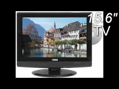 15 Inch Naxa AC/DC 12 Volt Widescreen 1080i HD LCD TV with DVD Player & Digital Tuner