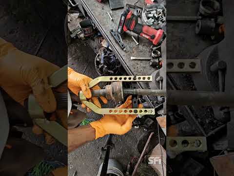 The CV  joint Puller is a really cool tool.  #tools #automobile #mechanic #mechaniclife
