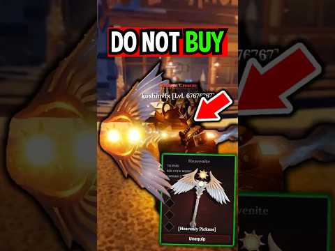 DO NOT BUY New HEAVENLY PICKAXE in The Forge Roblox