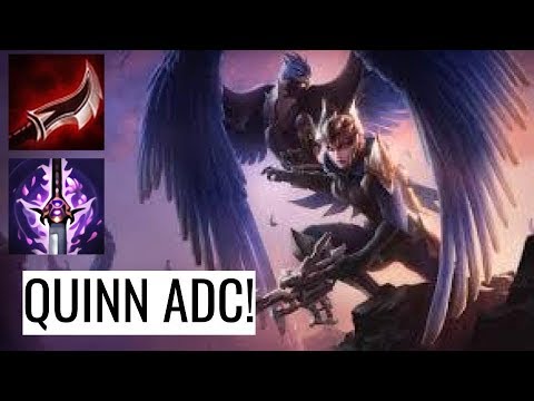 QUINN ADC GAMEPLAY! (League of Legends Highlights)