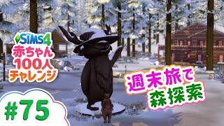 多産の妙薬を求めて旅 | The Sims 4(シムズ4)赤ちゃん100人チャレンジ | VOICEPEAK実況 # 75