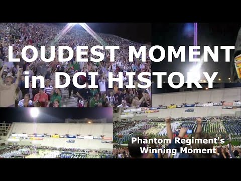 Phantom Regiment's Winning Moment  (Field & Crowd POV)