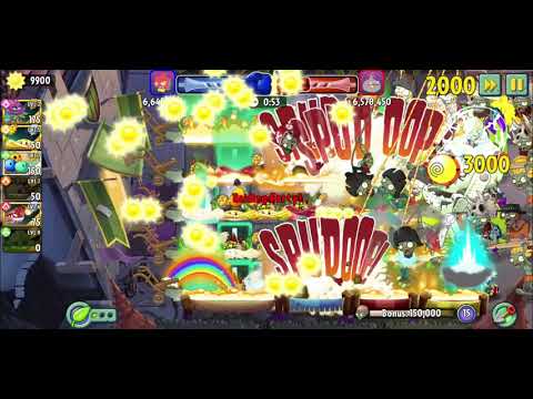 Plants vs Zombies 2 arena final week 155 S24 11.1k dmg .No Premium loadout(Hocus Crocus).