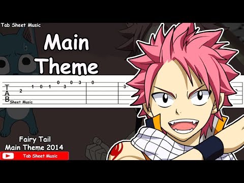 Fairy Tail - Main Theme (2014) Guitar Tutorial Video