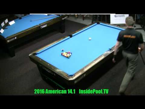 Finals 2016 American 14.1 Tournament Niels Feijen VS Mika Immonen Race to 150